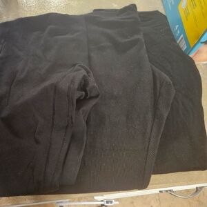 3 pairs of Black Maternity Leggings